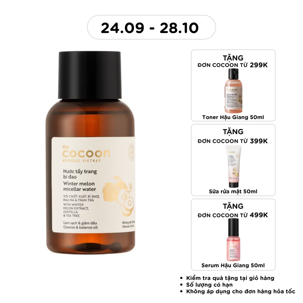 Winter Melon Micellar Water Cleanse & Balance Oil 140ml