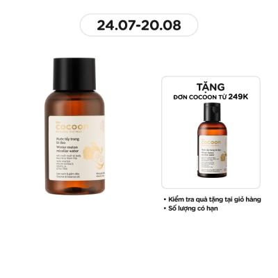 COCOON Nước Tẩy Trang Cocoon Winter Melon Bí Đao Làm Sạch Da Và Giảm Dầu 140ml