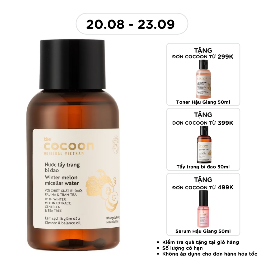 Winter Melon Micellar Water Cleanse & Balance Oil 140ml