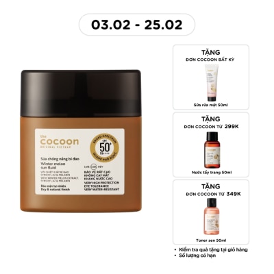 COCOON Sữa Chống Nắng Bí Đao Cocoon 50ml