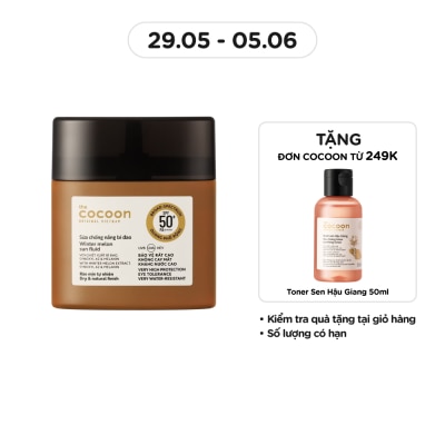 COCOON Sữa Chống Nắng Bí Đao Cocoon 50ml