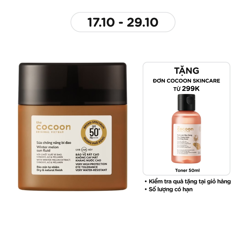 Sữa Chống Nắng Bí Đao Cocoon 50ml