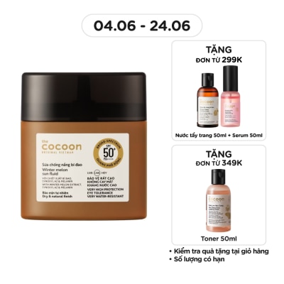 COCOON - Sữa Chống Nắng Bí Đao Cocoon 50ml
