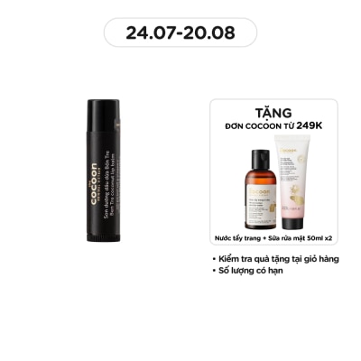 COCOON Lip Balm Coconut Ben Tre With Shea Butter & Vitamin E 5g