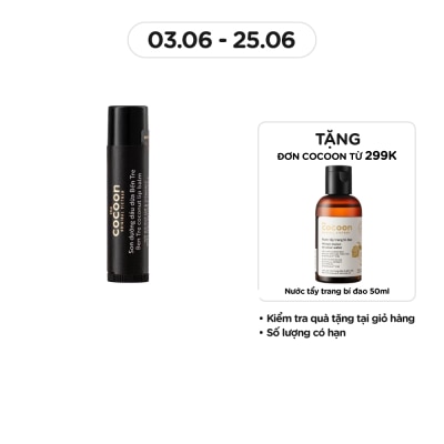 COCOON Lip Balm Coconut Ben Tre With Shea Butter & Vitamin E 5g