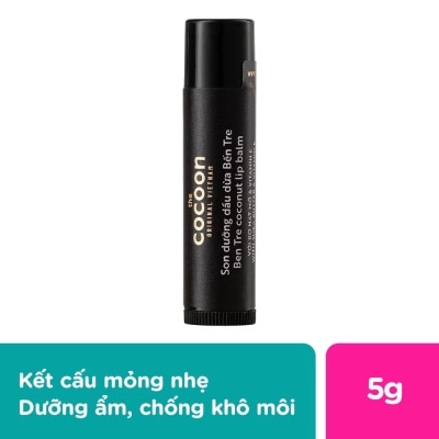 COCOON Lip Balm Coconut Ben Tre With Shea Butter & Vitamin E 5g