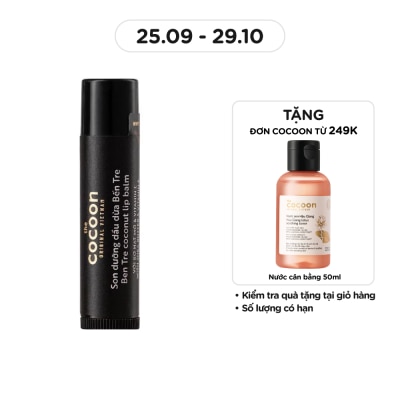 COCOON Lip Balm Coconut Ben Tre With Shea Butter & Vitamin E 5g