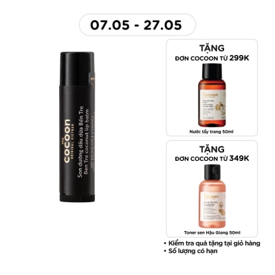 COCOON - Lip Balm Coconut Ben Tre With Shea Butter & Vitamin E 5g