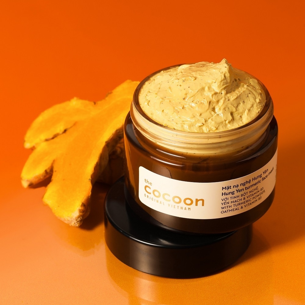 Mặt Nạ Nghệ Hưng Yên Cocoon Turmeric Face Mask Giúp Da Rạng Rỡ & Mịn Màng 30ml