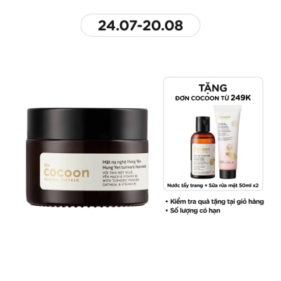 COCOON Mặt Nạ Nghệ Hưng Yên Cocoon Turmeric Face Mask Giúp Da Rạng Rỡ & Mịn Màng 30ml