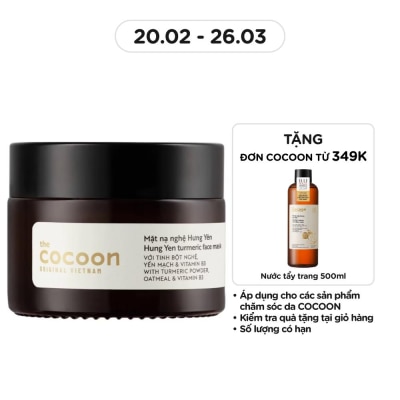 COCOON Mặt Nạ Nghệ Hưng Yên Cocoon Turmeric Face Mask Giúp Da Rạng Rỡ & Mịn Màng 30ml