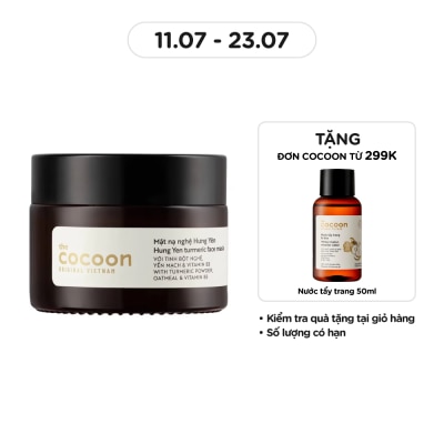 COCOON Mặt Nạ Nghệ Hưng Yên Cocoon Turmeric Face Mask Giúp Da Rạng Rỡ & Mịn Màng 30ml
