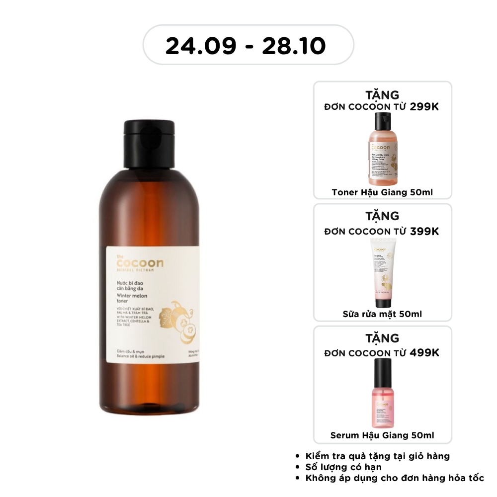 Winter Melon Toner Balance Oil & Reduce Pimple 310ml