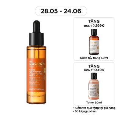 COCOON - Hung Yen Turmeric Serum Brighten Skin And Fade Dark Spots C22 30ml