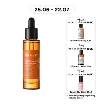 COCOON - Hung Yen Turmeric Serum Brighten Skin And Fade Dark Spots C22 30ml