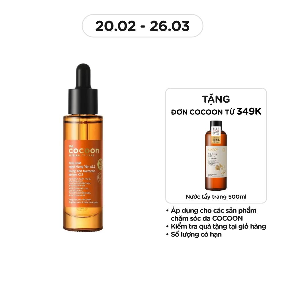 Hung Yen Turmeric Serum Brighten Skin And Fade Dark Spots C22 30ml