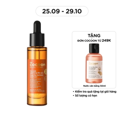 COCOON Tinh Chất Nghệ Hưng Yên Cocoon Sáng Da Mờ Vết Thâm C22 30ml