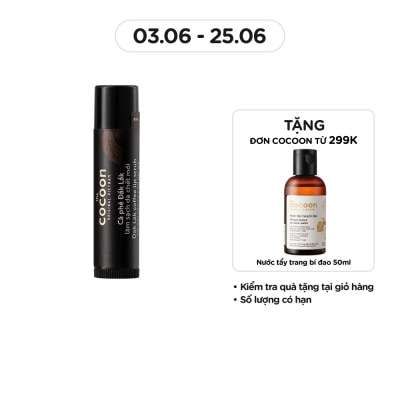COCOON Tẩy Da Môi Cocoon Scrub With Macadamia Oil And Shea Butter Soft Smooth Lips Cà Phê Đắk Lắk 5g