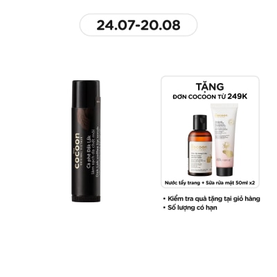 COCOON Tẩy Da Môi Cocoon Scrub With Macadamia Oil And Shea Butter Soft Smooth Lips Cà Phê Đắk Lắk 5g