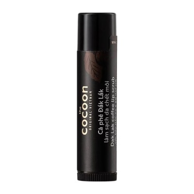 COCOON Lip Scrub Dak Lak Coffee With Macadamia Oil And Shea Butter Soft And Smooth 5g