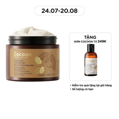 COCOON Bơ Dưỡng Thể Cocoon Dak Lak Coffee Body Butter Từ Cà Phê Đắk Lắk 200ml