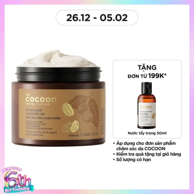 COCOON Dak Lak Coffee Body Butter 200ml