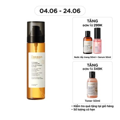 COCOON - Xịt Khoáng Nghệ Hưng Yên Cocoon Sáng Da & Chống Oxy Hóa Turmeric Face Mist 130ml