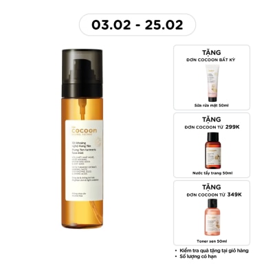 COCOON Xịt Khoáng Nghệ Hưng Yên Cocoon Sáng Da & Chống Oxy Hóa Turmeric Face Mist 130ml