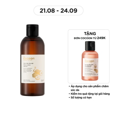 COCOON Gel Rửa Mặt Cocoon Winter Melon Cleanser Bí Đao 310ml
