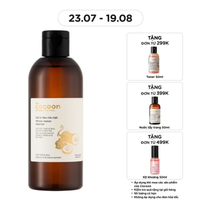 COCOON - Winter Melon Cleanser Balance Oil & Reduce Pimple 310ml image