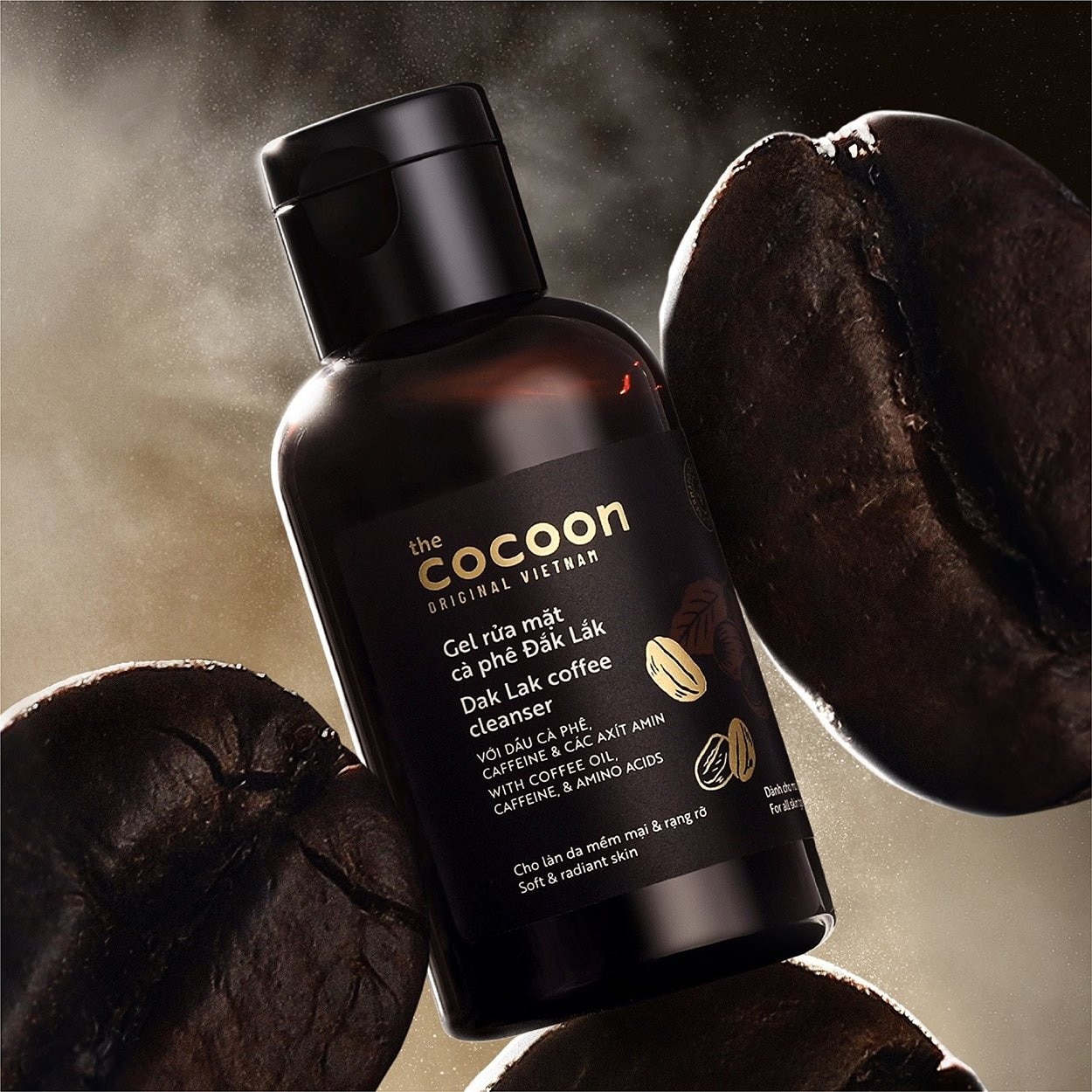 Gel Rửa Mặt Cocoon Cà Phê Đắk Lắk 140ml