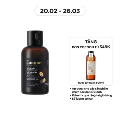 COCOON Gel Rửa Mặt Cocoon Cà Phê Đắk Lắk 140ml