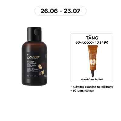 COCOON Gel Rửa Mặt Cocoon Cà Phê Đắk Lắk 140ml
