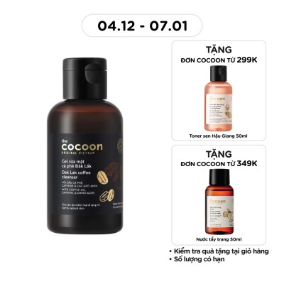 COCOON Gel Rửa Mặt Cocoon Cà Phê Đắk Lắk 140ml