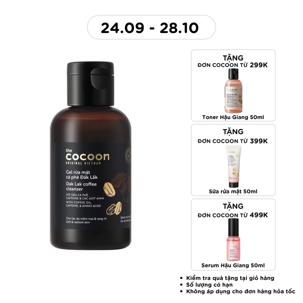 Dak Lak Coffee Gel Cleanser 140ml