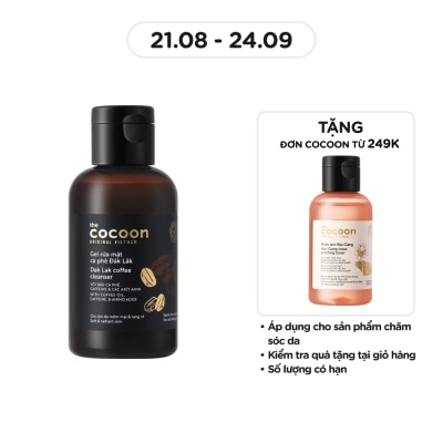COCOON Gel Rửa Mặt Cocoon Cà Phê Đắk Lắk 140ml