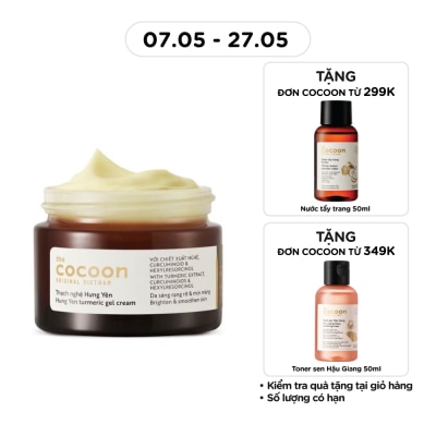 COCOON - Kem Thạch Cocoon Chiết Xuất Nghệ Hưng Yên Turmeric Gel Cream 30ml