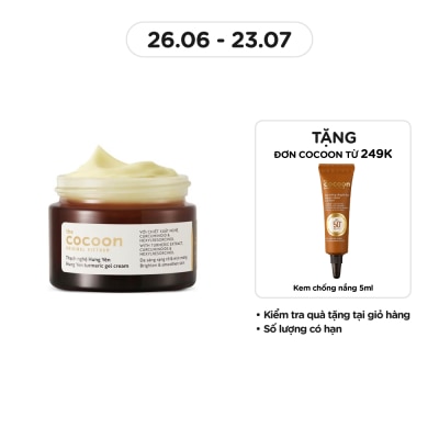 COCOON Kem Thạch Cocoon Chiết Xuất Nghệ Hưng Yên Turmeric Gel Cream 30ml