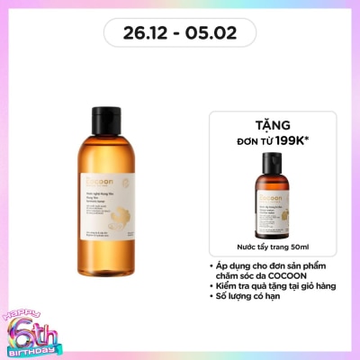 COCOON Nước Cân Bằng Nghệ Hưng Yên Cocoon Turmeric Toner 310ml