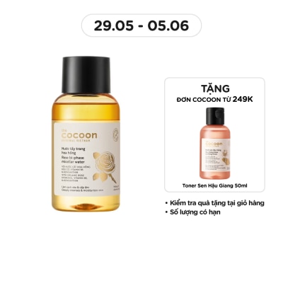 COCOON Nước Tẩy Trang Cocoon Hoa Hồng 140ml