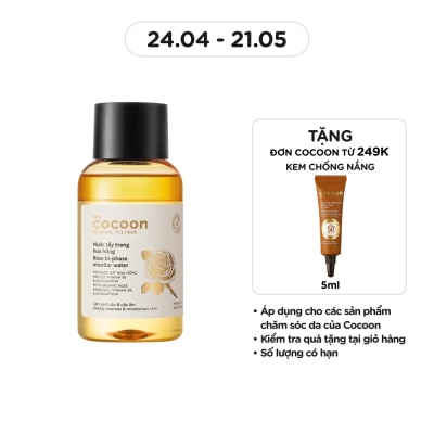 COCOON Nước Tẩy Trang Cocoon Hoa Hồng 140ml
