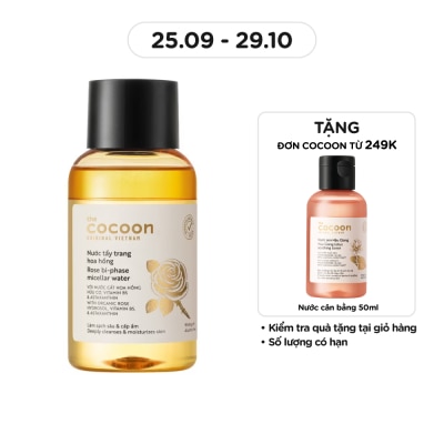 COCOON Nước Tẩy Trang Cocoon Hoa Hồng 140ml