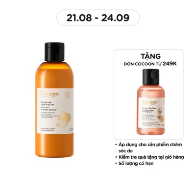 COCOON Sữa Rửa Mặt Nghệ Hưng Yên Cocoon Turmeric Cleanser 310ml