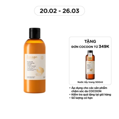 COCOON Sữa Rửa Mặt Nghệ Hưng Yên Cocoon Turmeric Cleanser 310ml