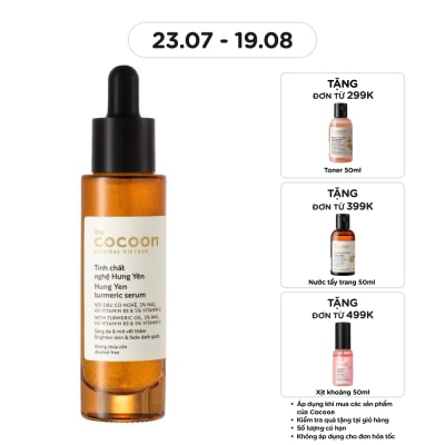 COCOON - Tinh Chất Nghệ Hưng Yên Cocoon Turmeric Serum Sáng Da & Mờ Vết Thâm 30ml image