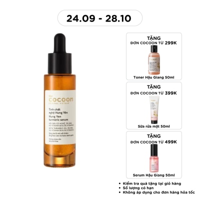 COCOON Tinh Chất Nghệ Hưng Yên Cocoon Turmeric Serum Sáng Da & Mờ Vết Thâm 30ml image