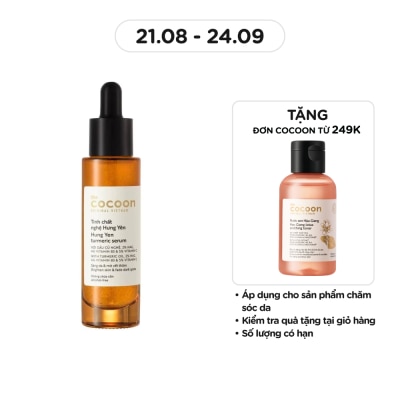 COCOON Tinh Chất Nghệ Hưng Yên Cocoon Turmeric Serum Sáng Da & Mờ Vết Thâm 30ml