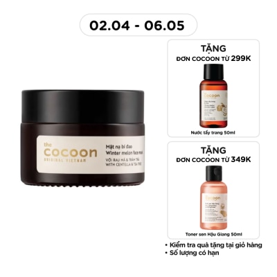 COCOON - Face Masks Winter Melon With Centella & Tea Tree Balance Oil & Reduce Pimples 30ml