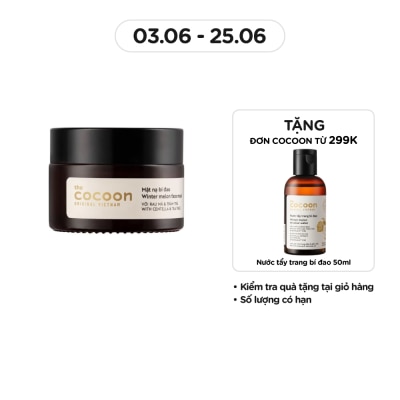 COCOON Face Masks Winter Melon With Centella & Tea Tree Balance Oil & Reduce Pimples 30ml