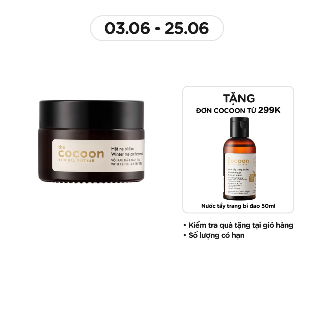 Face Masks Winter Melon With Centella & Tea Tree Balance Oil & Reduce Pimples 30ml